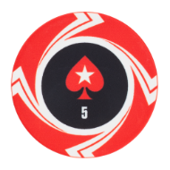 Picture of POKERSTARS RED CHIP ROLL