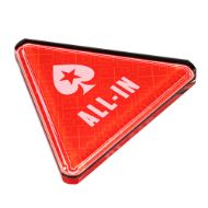 Picture of POKERSTARS RED ALL-IN TRIANGLE