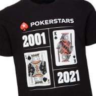 Picture of POKERSTARS 2001-2021 T-SHIRT