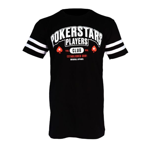 Bild på POKERSTARS PLAYERS CLUB - SVART T-SHIRT