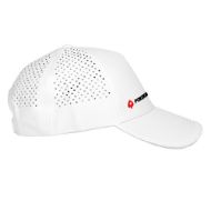 Image de CASQUETTE BLANCHE À TRAIT ROUGE POKERSTARS