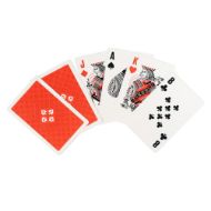 Image de PAQUET DE CARTES POKERSTARS DÉGRADÉ DE CARREAUX ROUGE