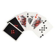 Image de PAQUET DE CARTES POKERSTARS DÉGRADÉ DE CARREAUX NOIR