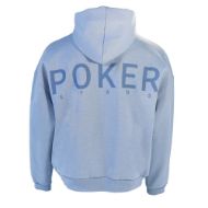 Image de SWEAT À CAPUCHE « P O K E R » BLEU POKERSTARS