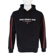 Bild von SCHWARZER POKERSTARS ORIGIN-HOODIE, OVERSIZED MIT ÄRMELPASPEL