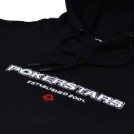 Bild von SCHWARZER POKERSTARS ORIGIN-HOODIE, OVERSIZED MIT ÄRMELPASPEL