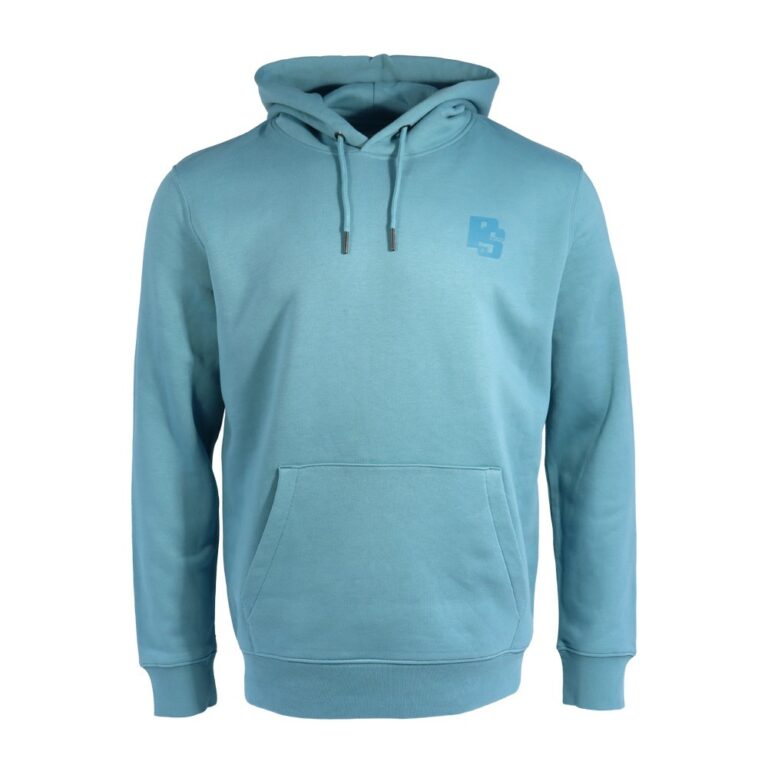 SUDADERA DE POKERSTARS TURQUESA CON CAPUCHA AJUSTABLE CON CORDONES