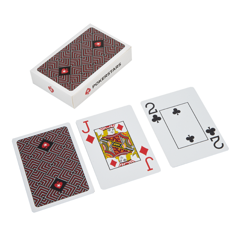 SET DE FICHAS PORTÁTIL DE 300 PIEZAS DE POKERSTARS