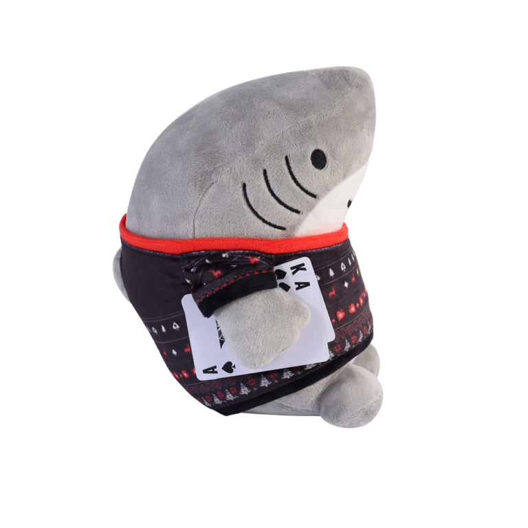 POKERSTARS SHARK WITH FESTIVE JUMPER