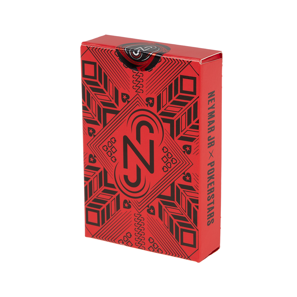 POKERSTARS NEYMAR JR RED & WHITE CARDS