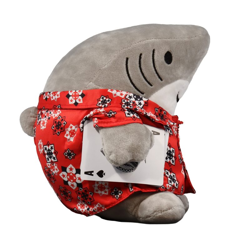 POKERSTARS SHARK WITH COLLARED SHIRT